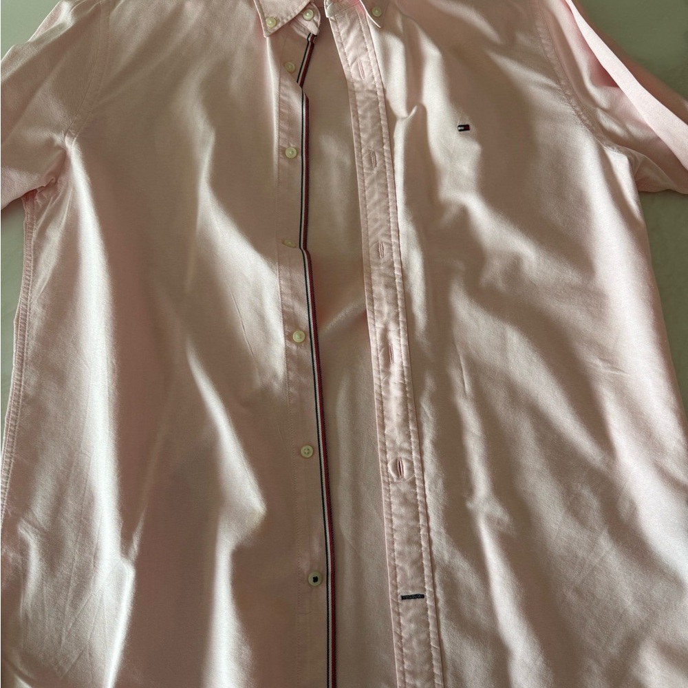 Men’s Tommy Hilfiger L L/S Oxford shirt. - Picture 6 of 6